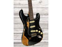 Fender Custom Shop LTD Dualmag II 60' Strat Super Heavy Relic Aged Black Fender Custom Shop LTD Dualmag II 60' Strat Super Heavy Relic Aged Black